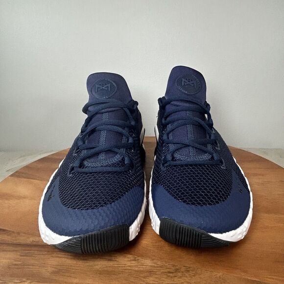 Nike Free Metcon 4 College Navy/White Mens Size 8.5 Training Sneakers CT3886-491 - Picture 2 of 7